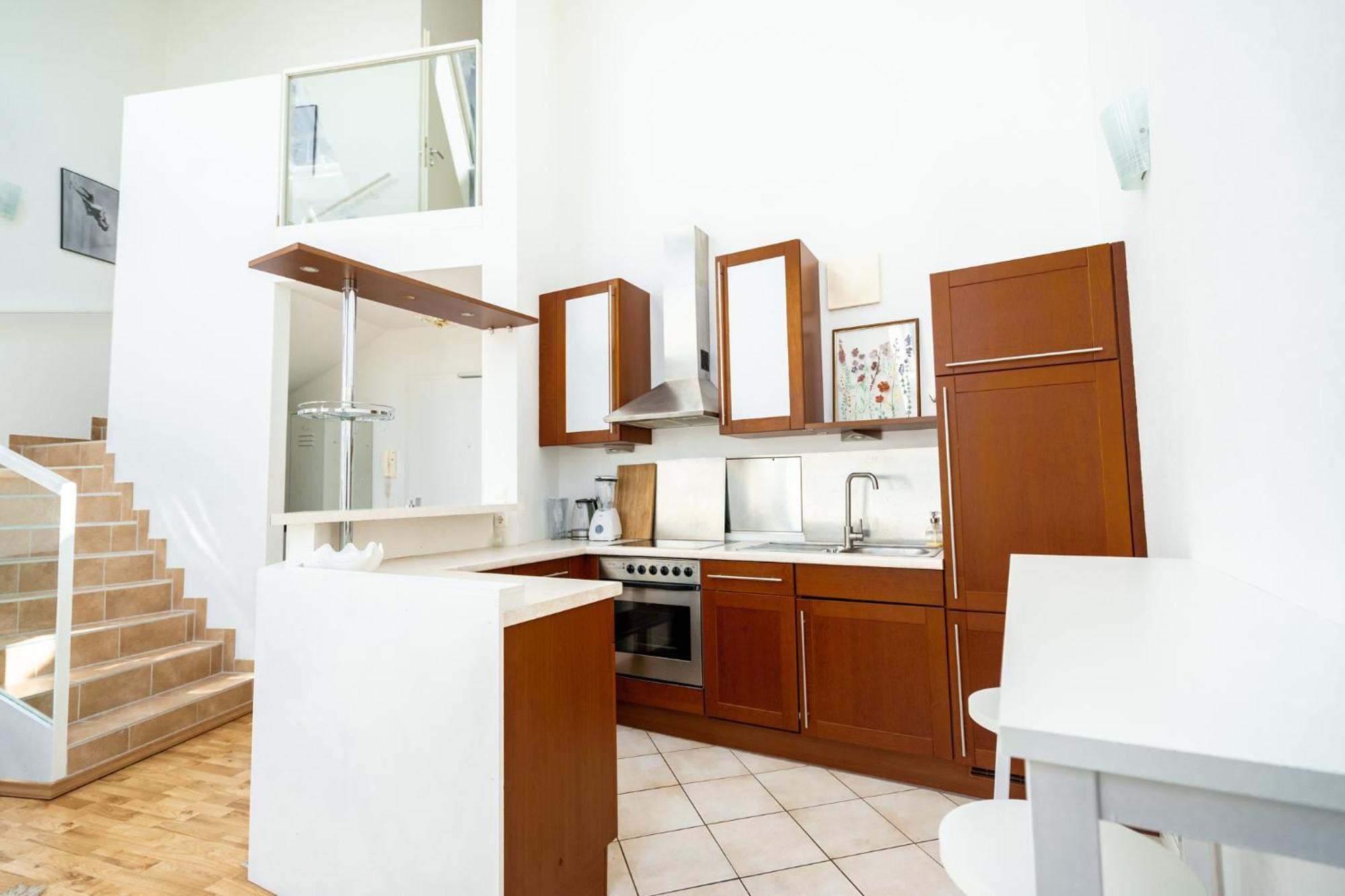 Unique Maisonette Apartment Gasometer 12Th Floor Wiedeń Zewnętrze zdjęcie