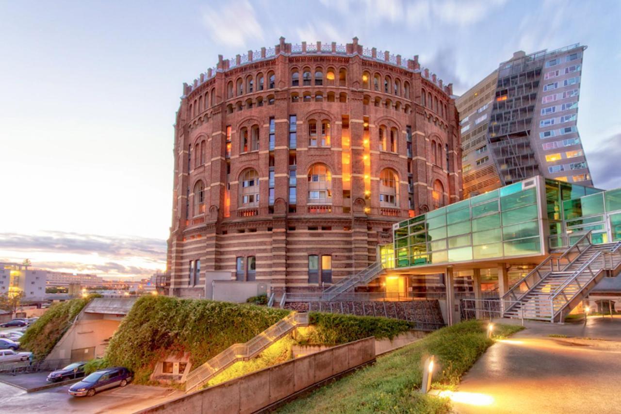 Unique Maisonette Apartment Gasometer 12Th Floor Wiedeń Zewnętrze zdjęcie