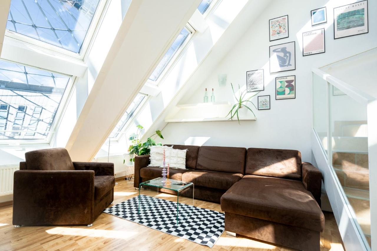 Unique Maisonette Apartment Gasometer 12Th Floor Wiedeń Zewnętrze zdjęcie